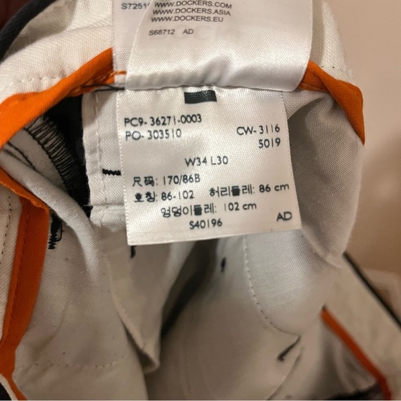 Men’s dockers straight 34x30 - Picture 5 of 5